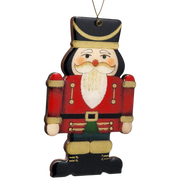 Regal Wooden Nutcracker - Red