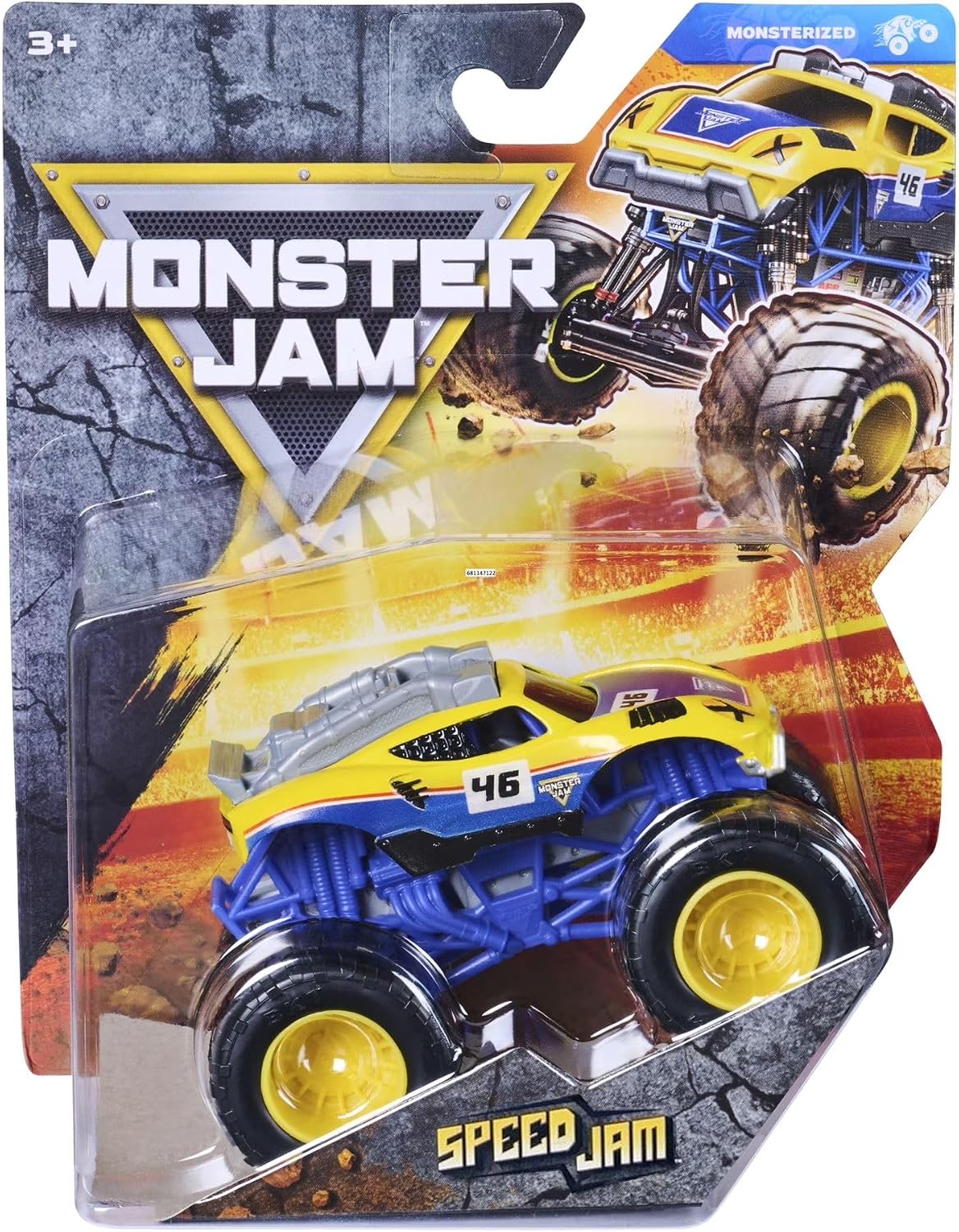 Monster Jam - 1:64 Scale Die Cast -Speed Jam