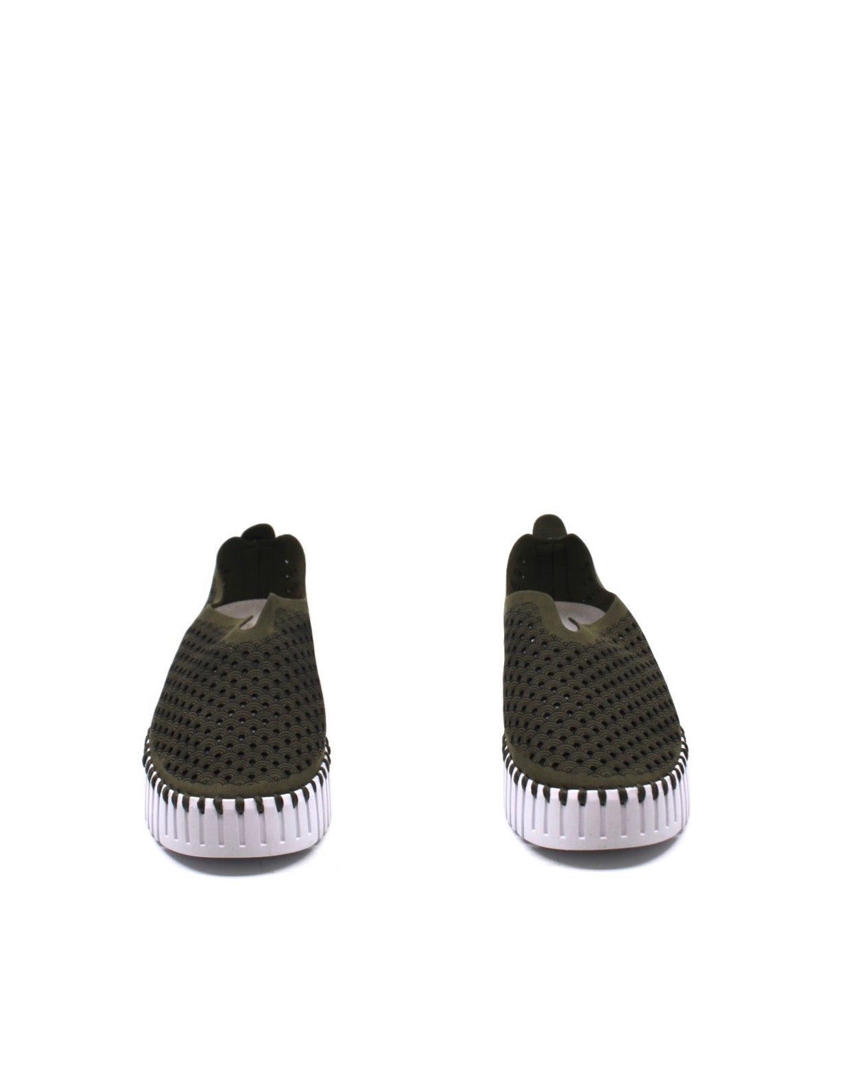 Ilse Jacobsen Tulip 3373 Platform Deep Olive by Dear Lucy