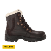 Tundra Women's Lace Cleat Winter Boots - Brown by Lenny's Shoe & Apparel