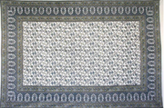 Tapestry Queen Size Turkish Floral White by Homeportonline