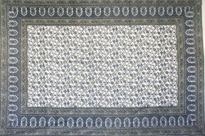 Tapestry Twin Size Turkish Floral Blue/green by Homeportonline