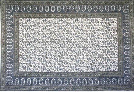 Tapestry Full Size Turkish Floral Blue/green by Homeportonline