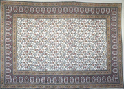 Tapestry Twin Size Turkish Floral Gold/green by Homeportonline