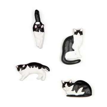 Magnet set of 4 by Three by Three Seattle