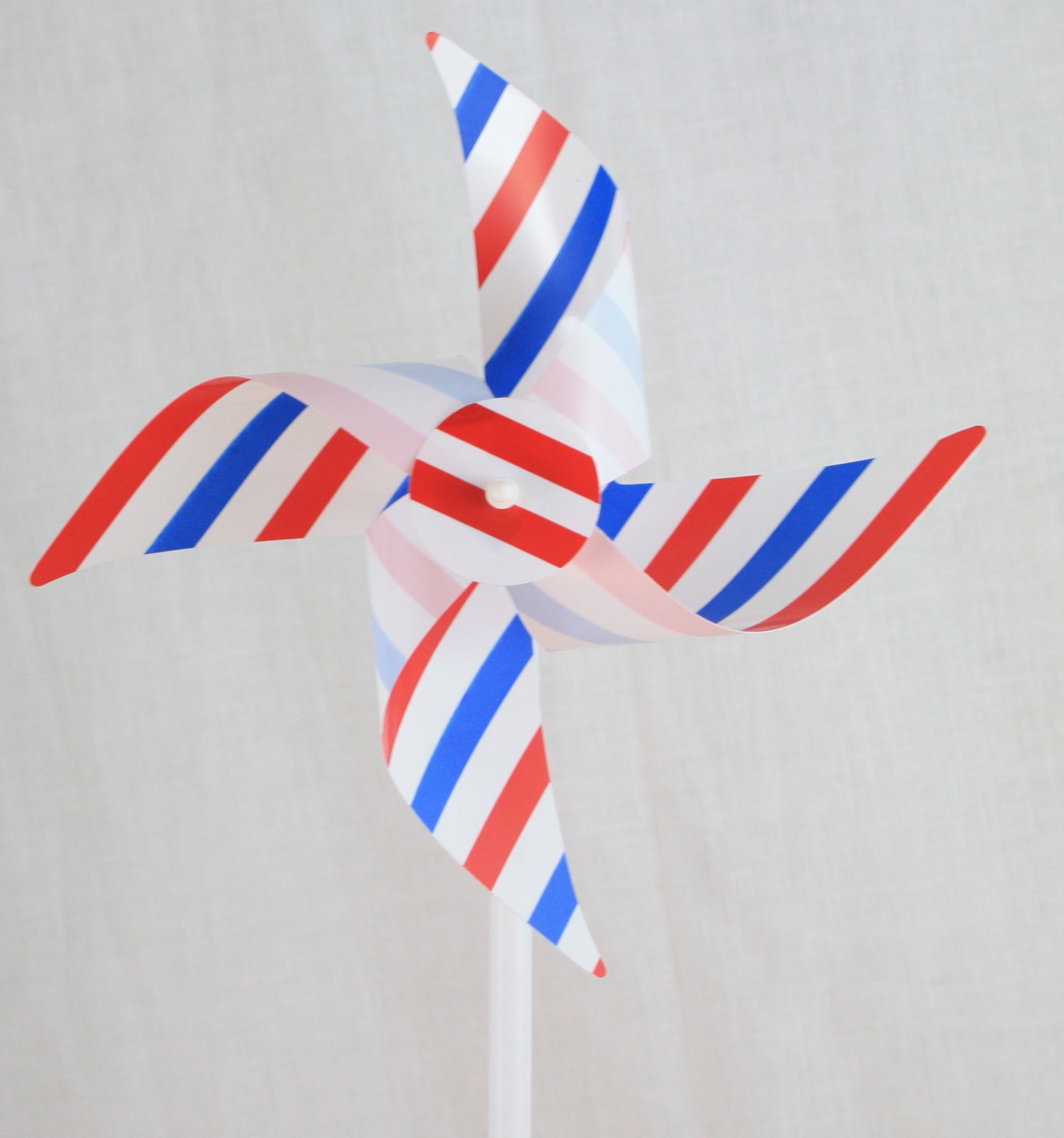 PVC Pinwheel - Blue Gingham
