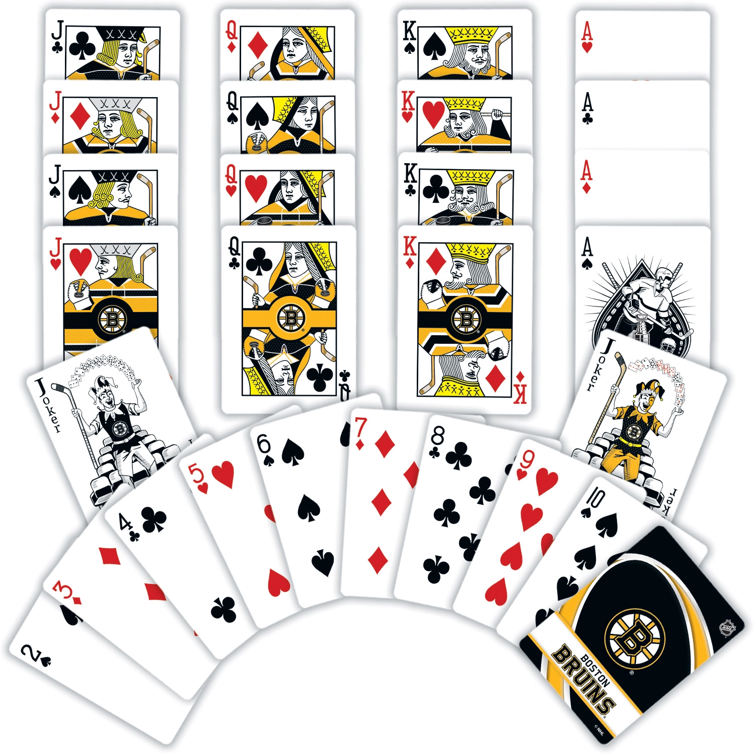 Boston Bruins Playing Cards