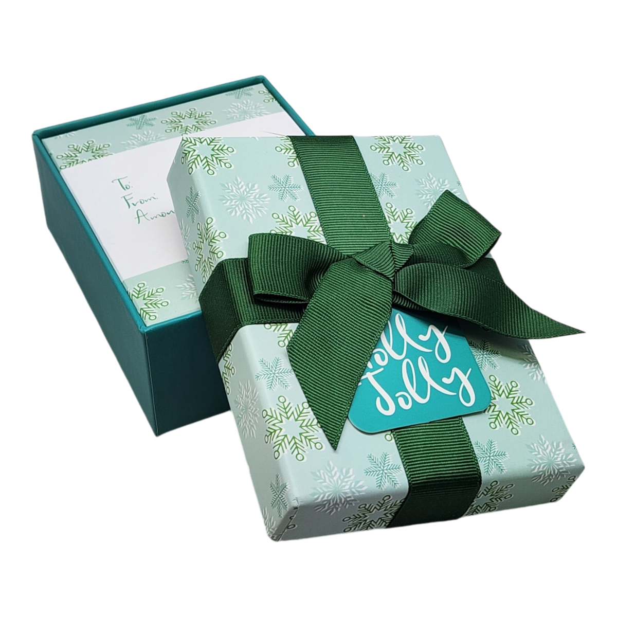 Luxury Gift Card Box - Snowflake