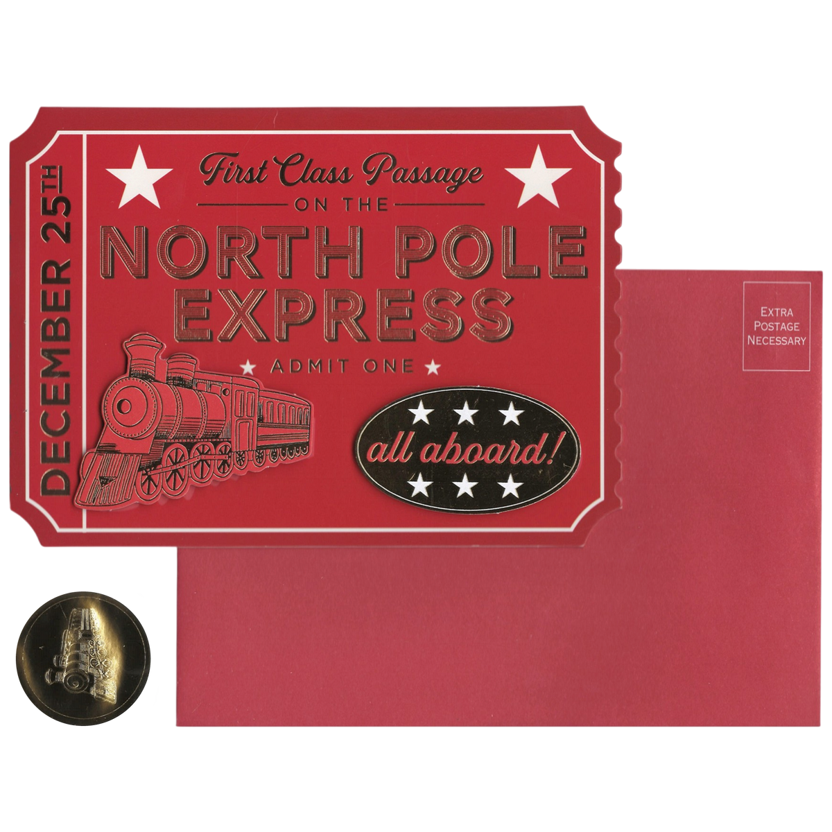 Premium Christmas Card - North Pole Express