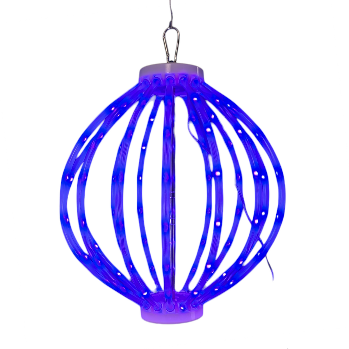 Illuminated PVC Tube Sphere - 12 inch