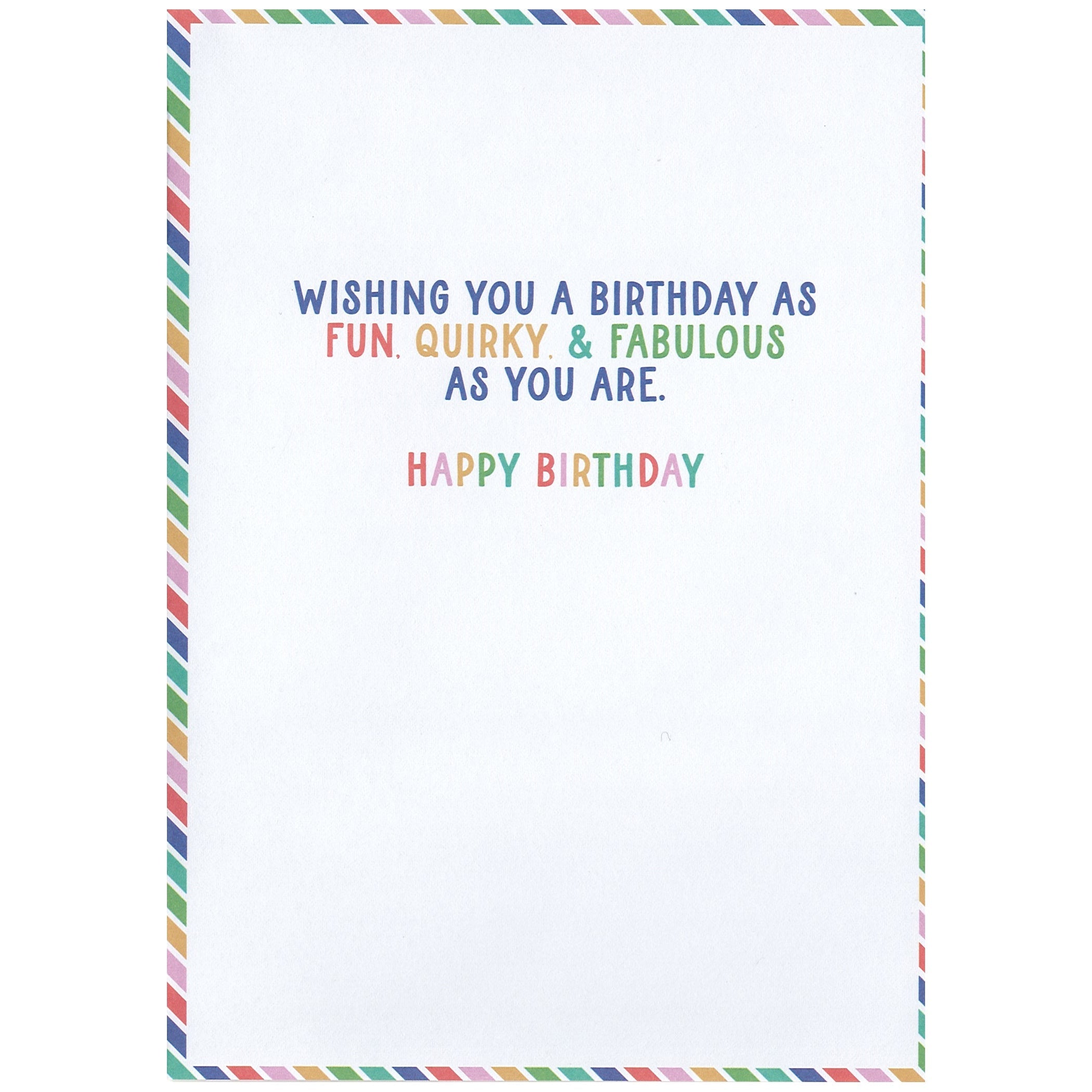 Hip Hip Hooray - Birthday Card