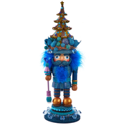 Hollywood Nutcracker – Blue with Tree Hat - 18 Inch