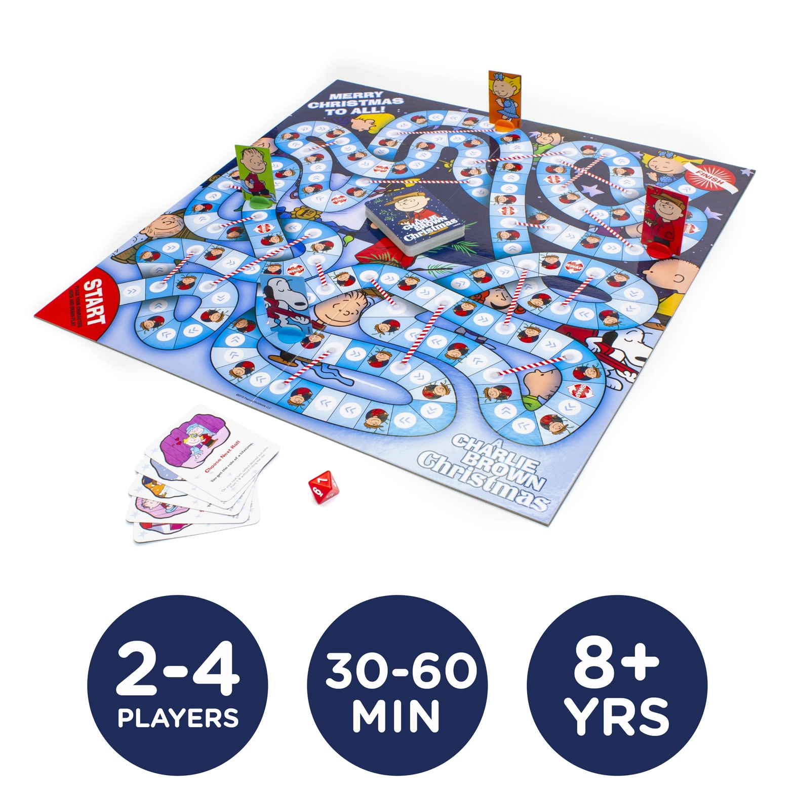 Peanuts Charlie Brown Christmas Board Game