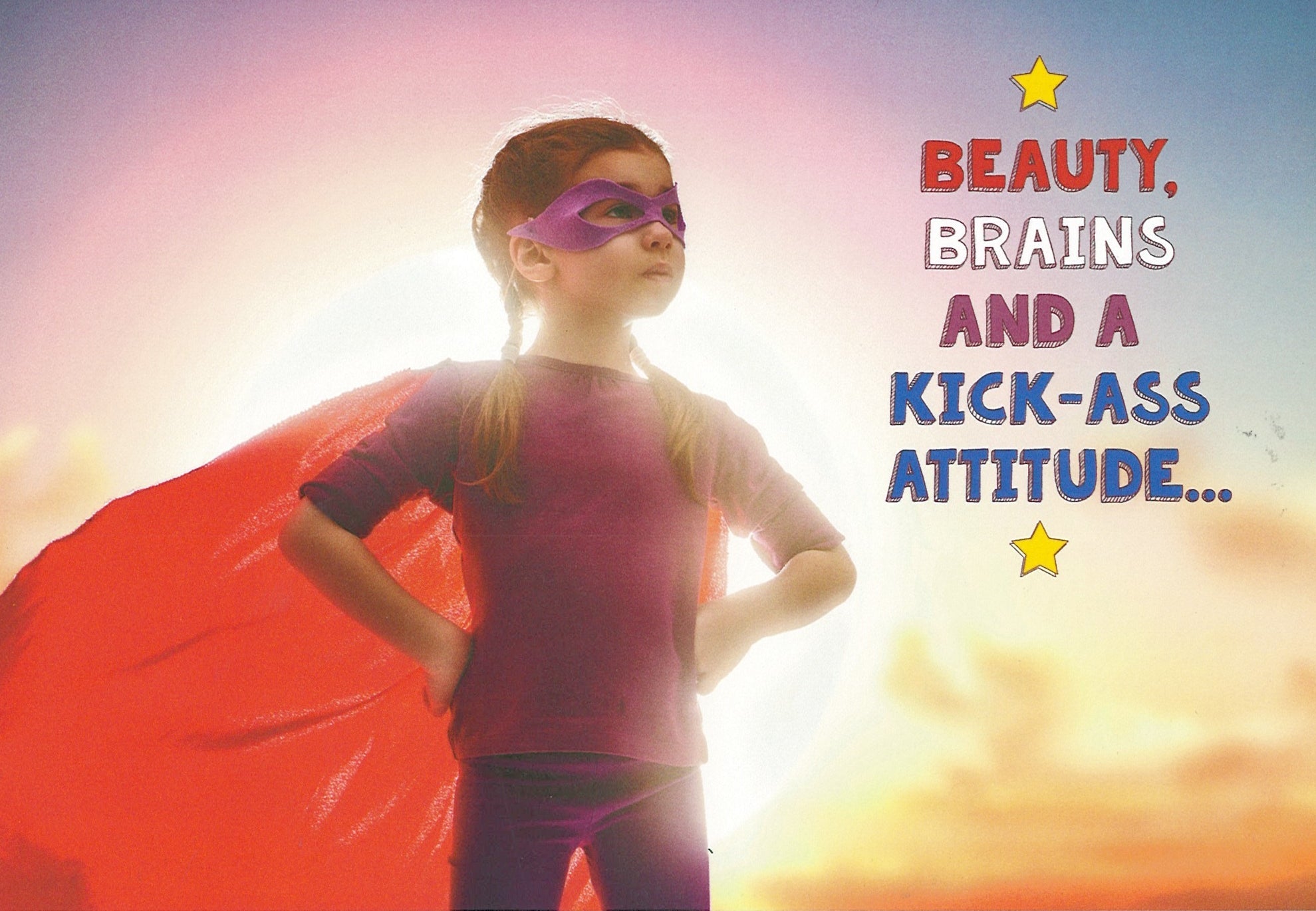 Super Hero Birthday Card  - Birthday Card