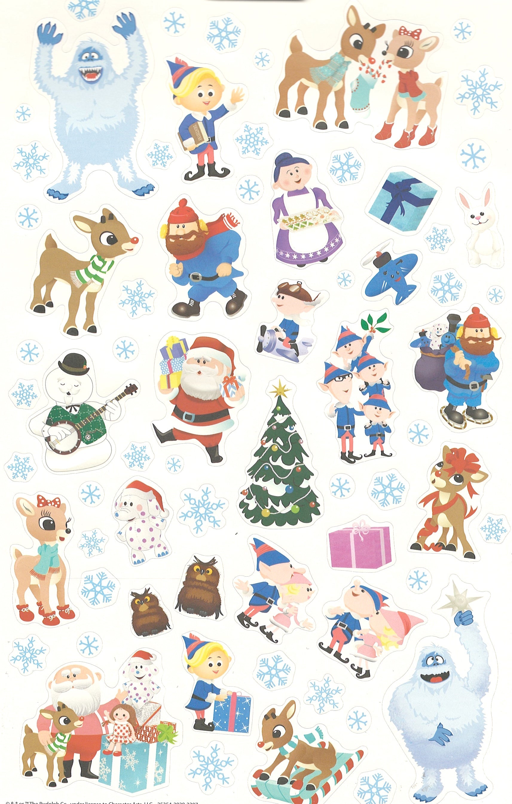 Rudolph and Friends Sticker Book - Over 400 Stickers