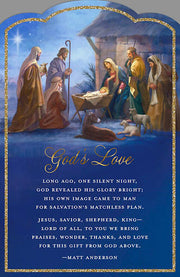 God's Love Nativity  - 18 Premium Christmas Boxed Cards