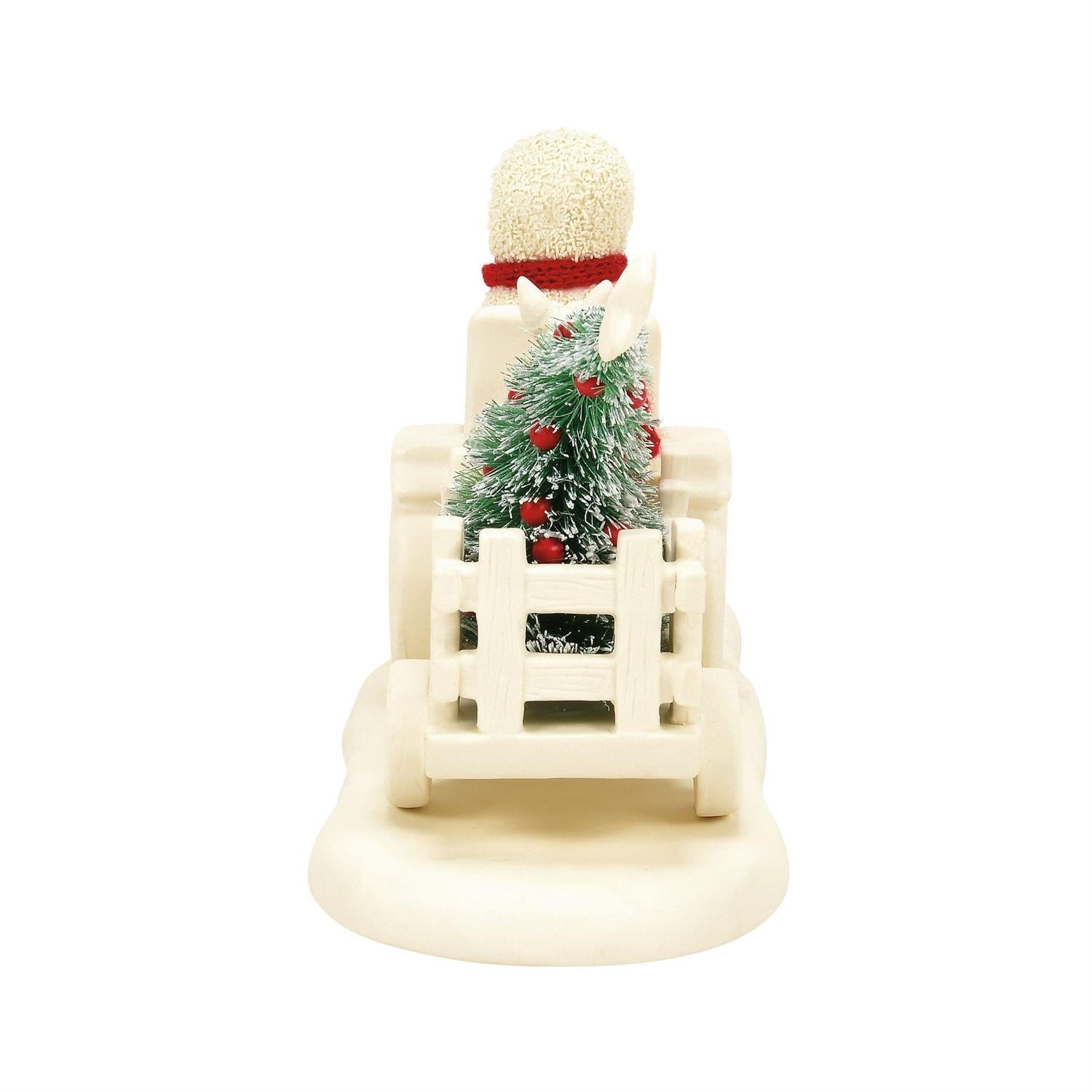 Delivering the Tree - Snowbabies Figurine