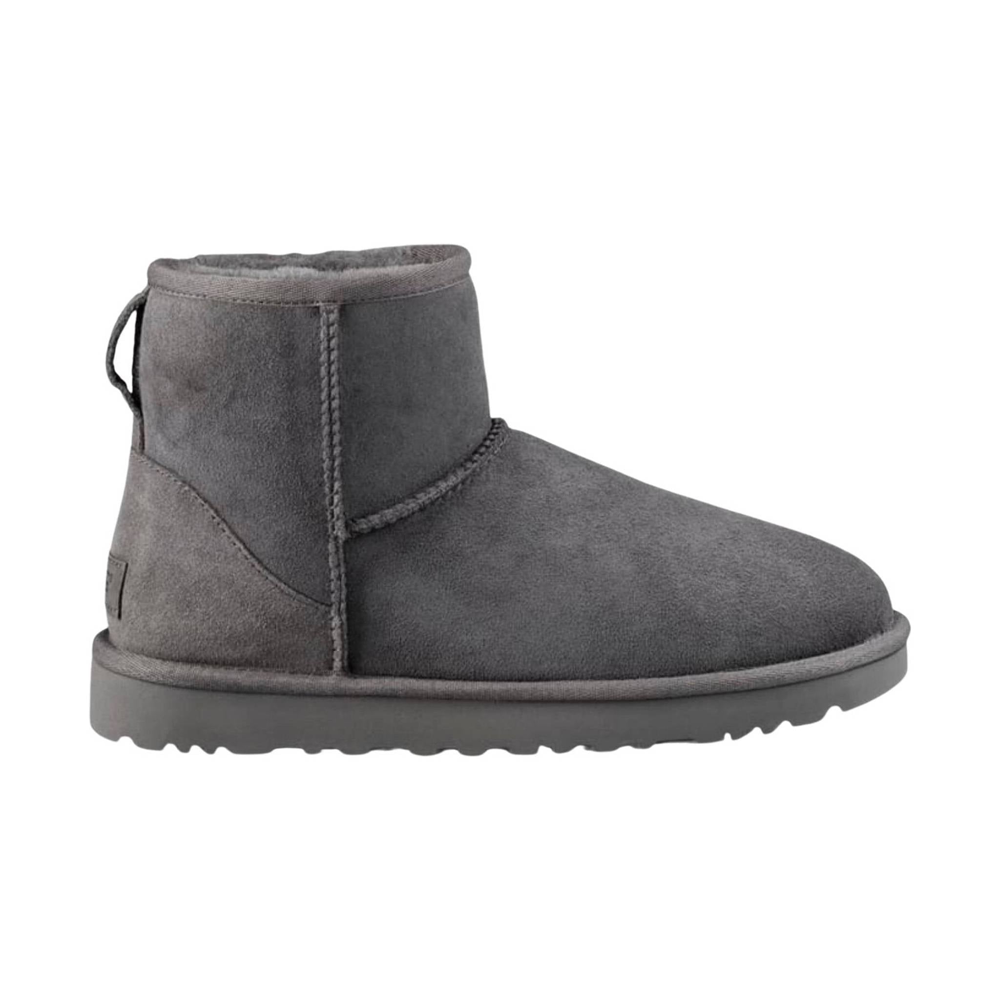 UGG Women's Classic Mini II Boot - Grey Suede by Lenny's Shoe & Apparel