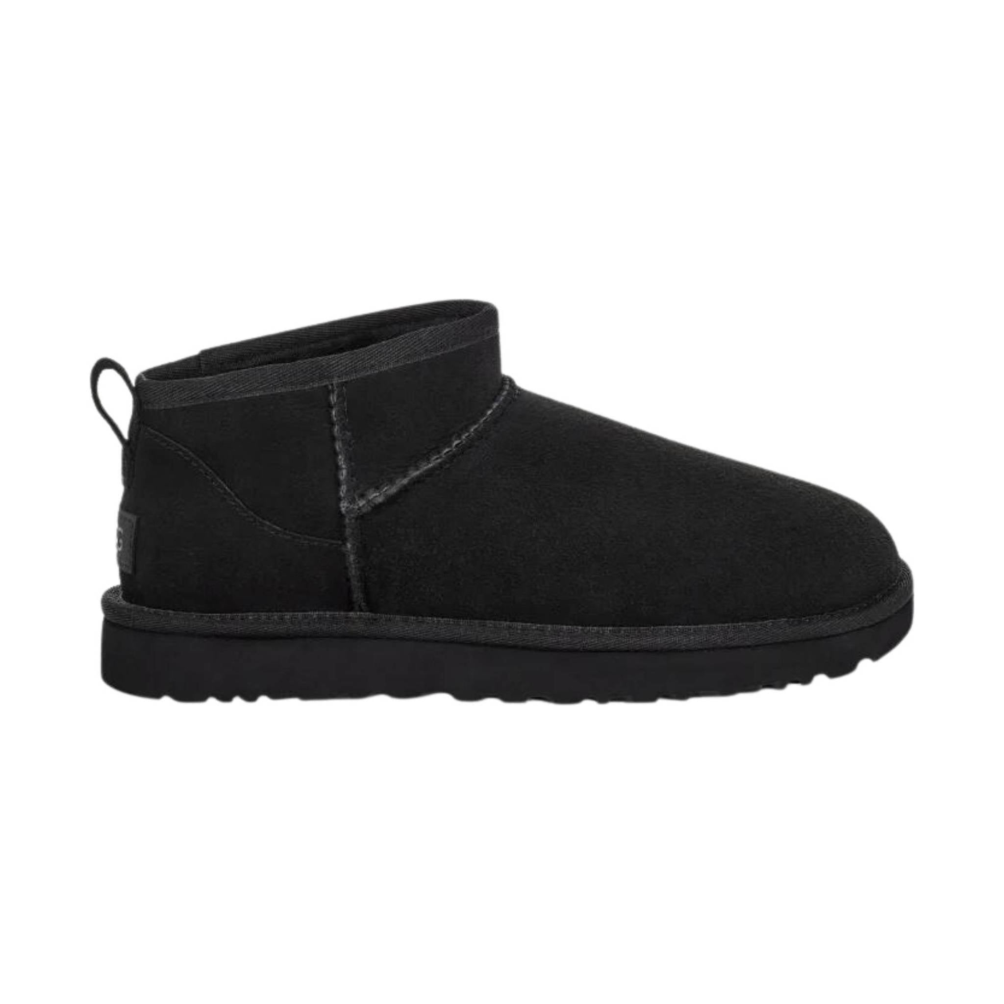 UGG Women's Classic Ultra Mini - Black by Lenny's Shoe & Apparel
