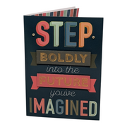 Step Boldly in the Future - Graduation Card
