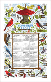 2027 Linen Calendar Towel - Songbird Festival