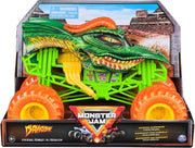 Monster Jam 1:24 Scale Monster Truck - Dragon with Yellow Hubs