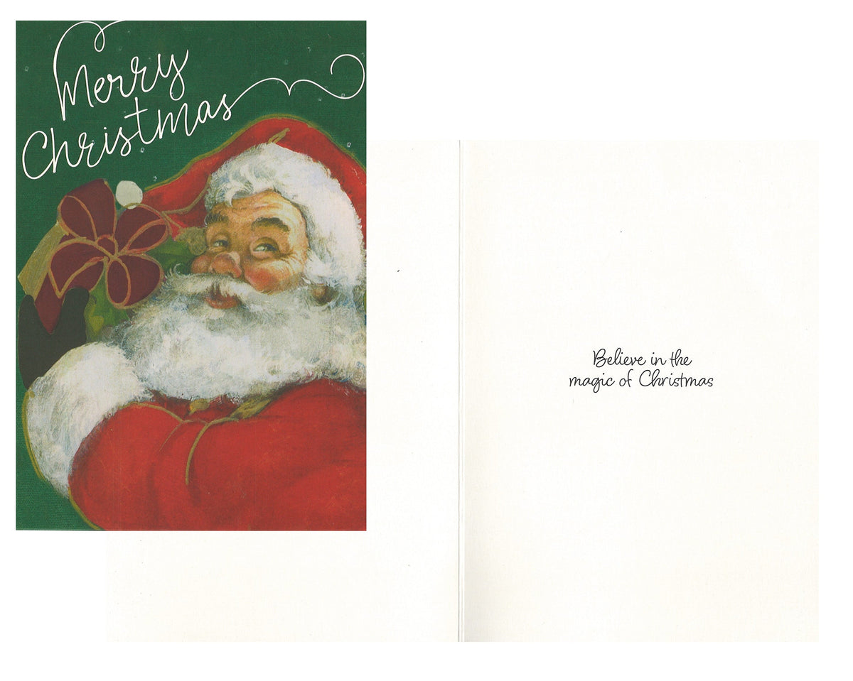 Holiday Classics Assorted Christmas Card Box: 40 Cards, 5 Designs