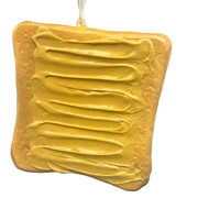 Sliced Toast Ornament - Peanutbutter