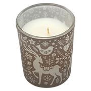 Glass Votive Scented Candle - Winter Pine