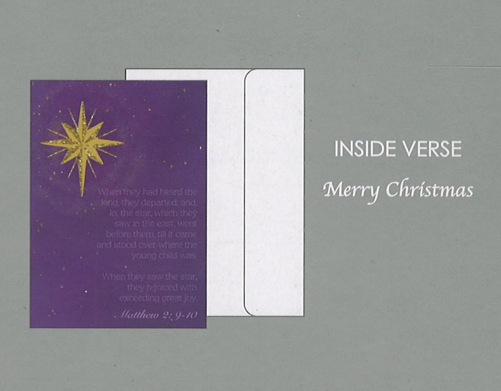 Religious Favorites Christmas Card Set - Star in the East