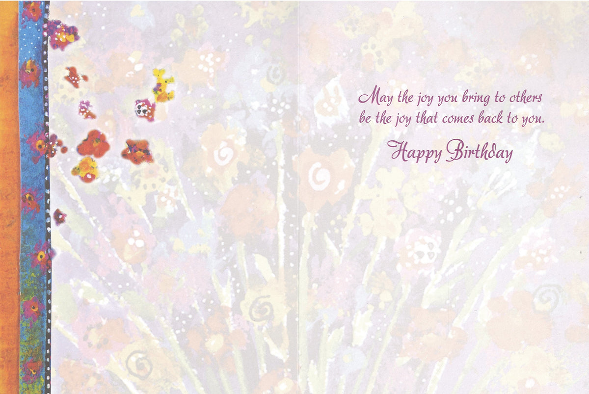 Joy Comes Back To You - Birthday Card