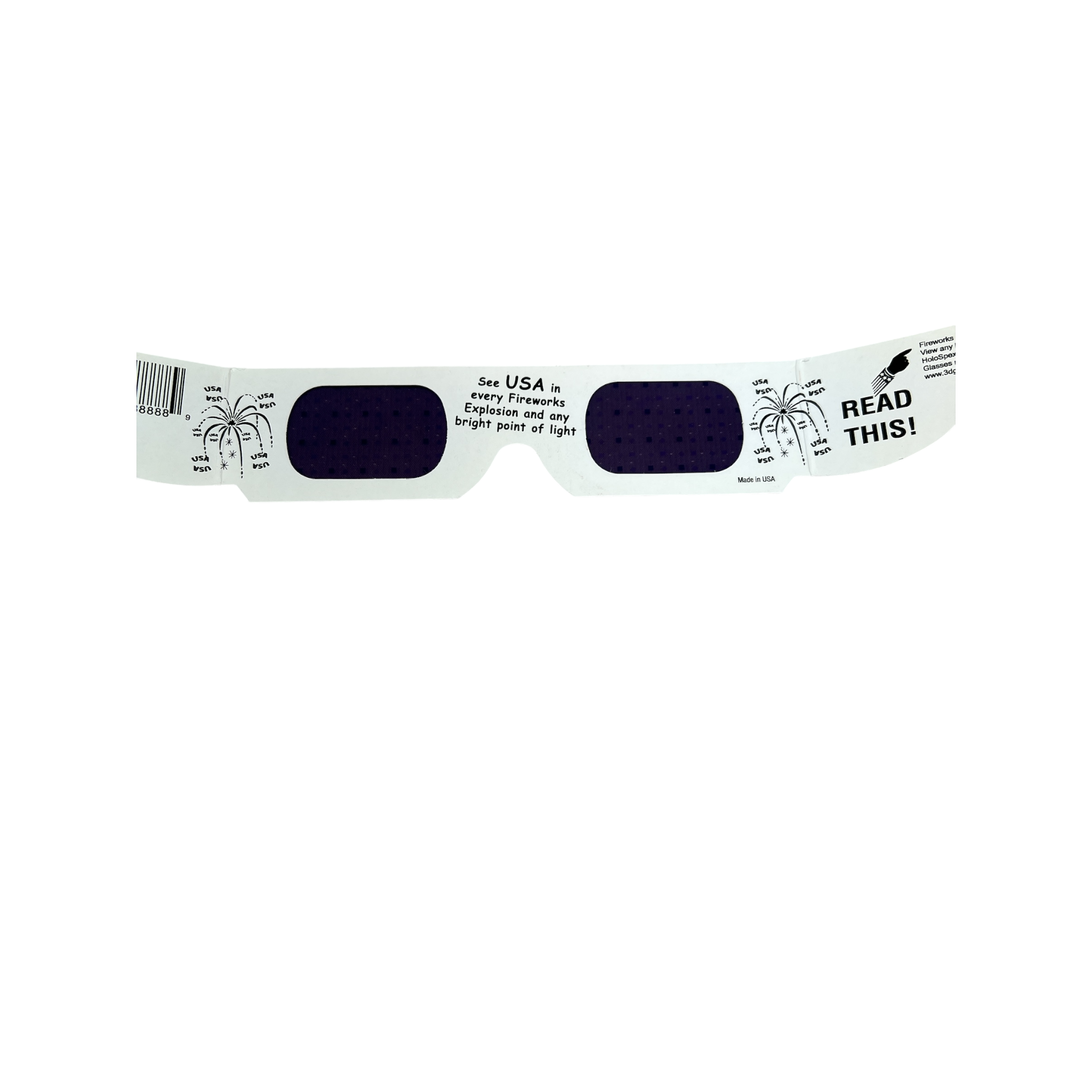 3D Glasses - USA Fireworks