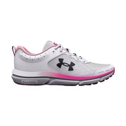 Under Armour Women's Charged Assert 10 - White/Pink by Lenny's Shoe & Apparel