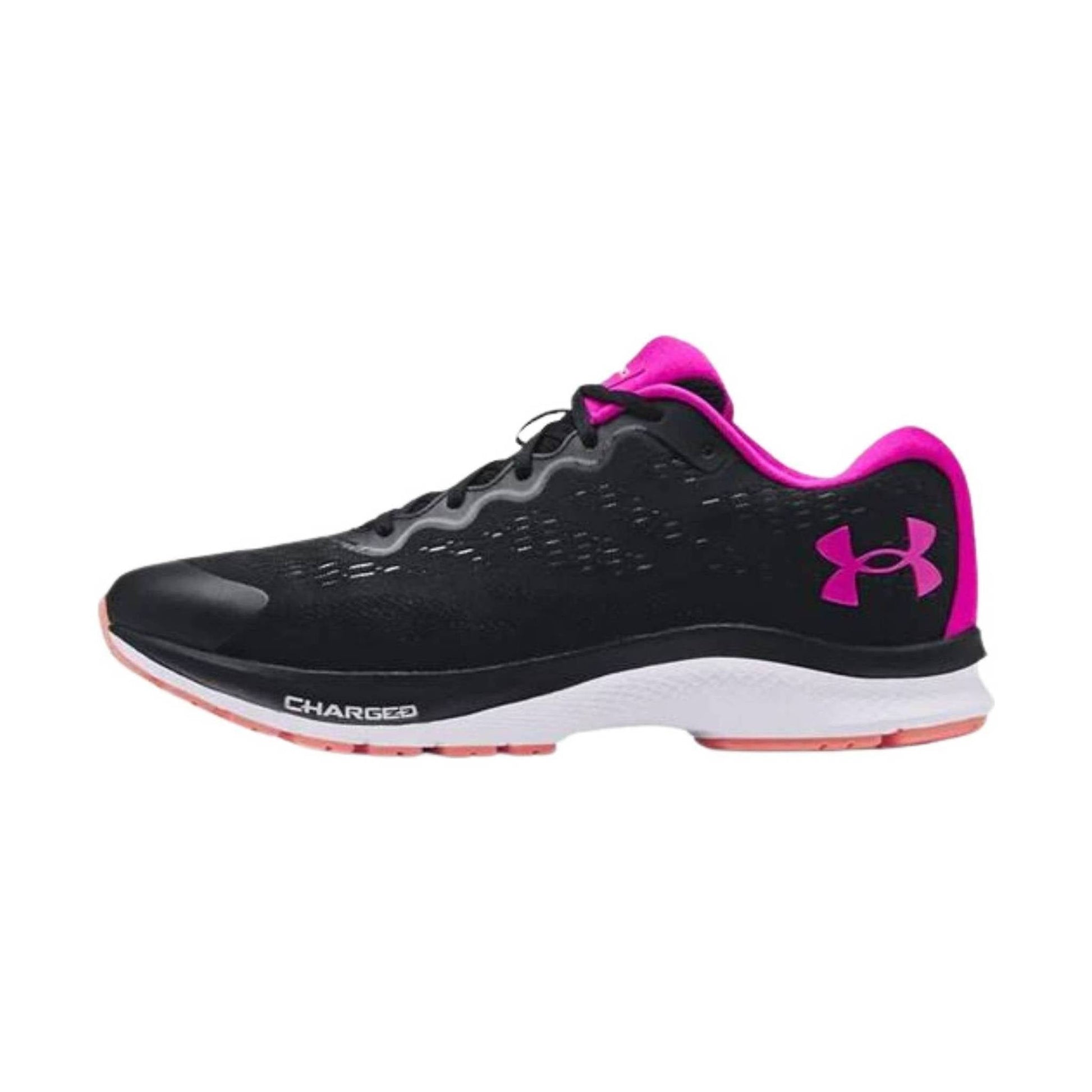 Under Armour Women's Charged Bandit 6 - Black/Purple by Lenny's Shoe & Apparel