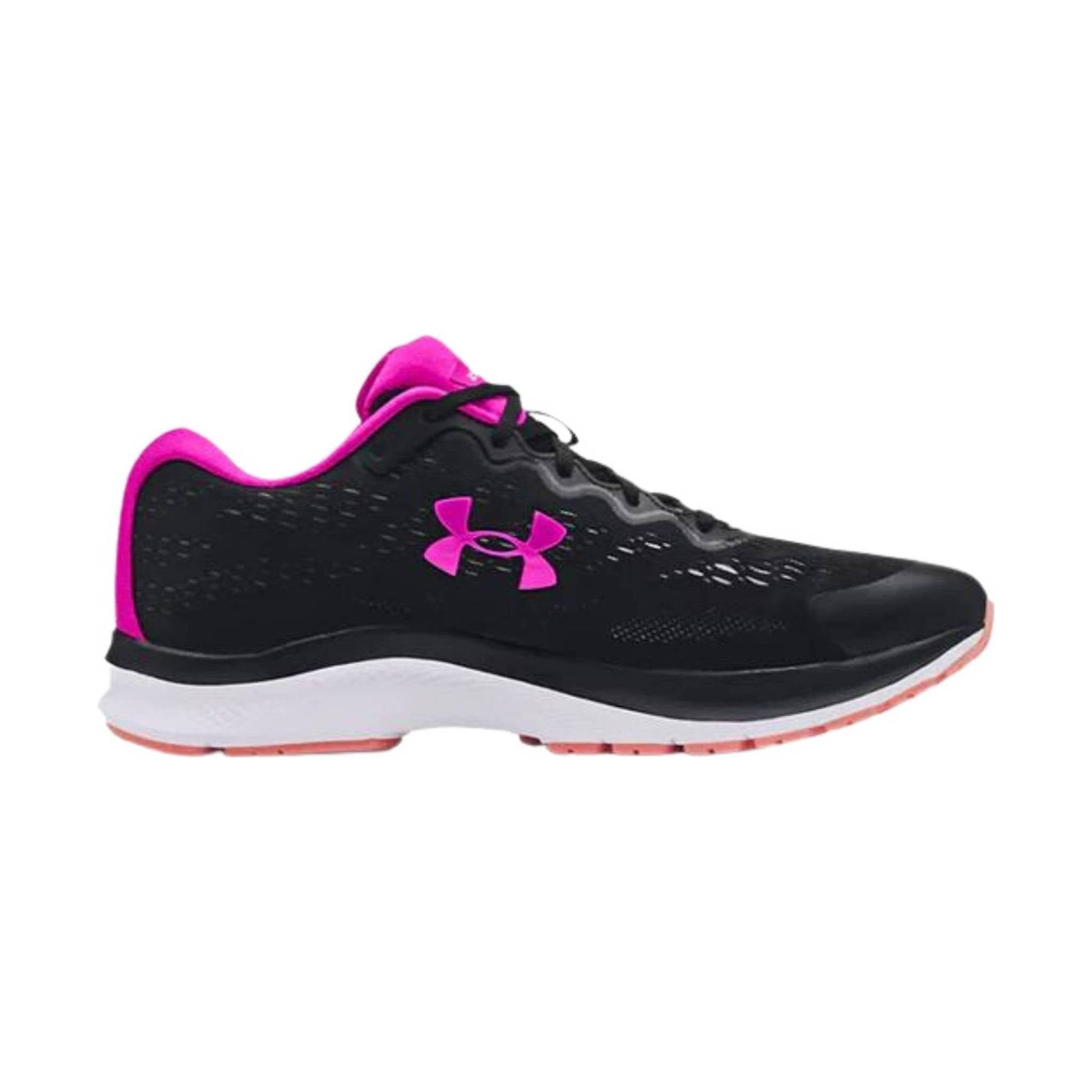 Under Armour Women's Charged Bandit 6 - Black/Purple by Lenny's Shoe & Apparel