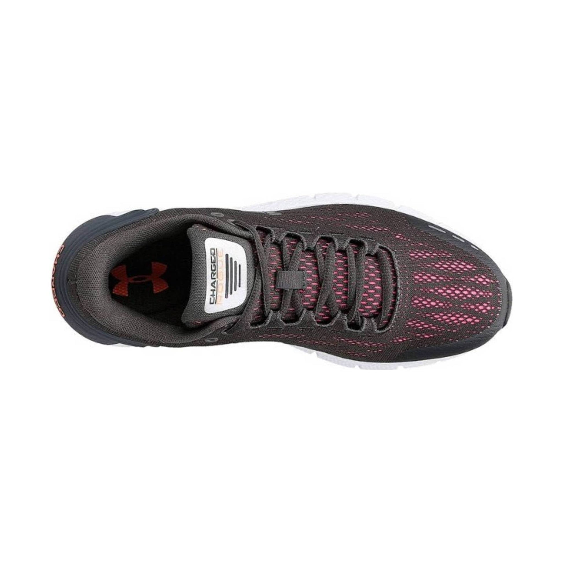 Under Armour Women's Charged Rogue - Black/Pink by Lenny's Shoe & Apparel