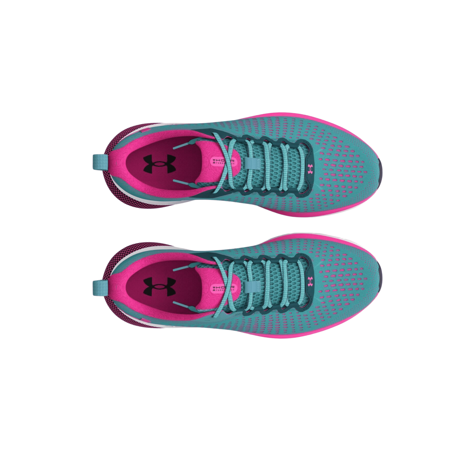 Under Armour Women's HOVR Turbulence Running Shoes - Still Water/Rebel Pink by Lenny's Shoe & Apparel