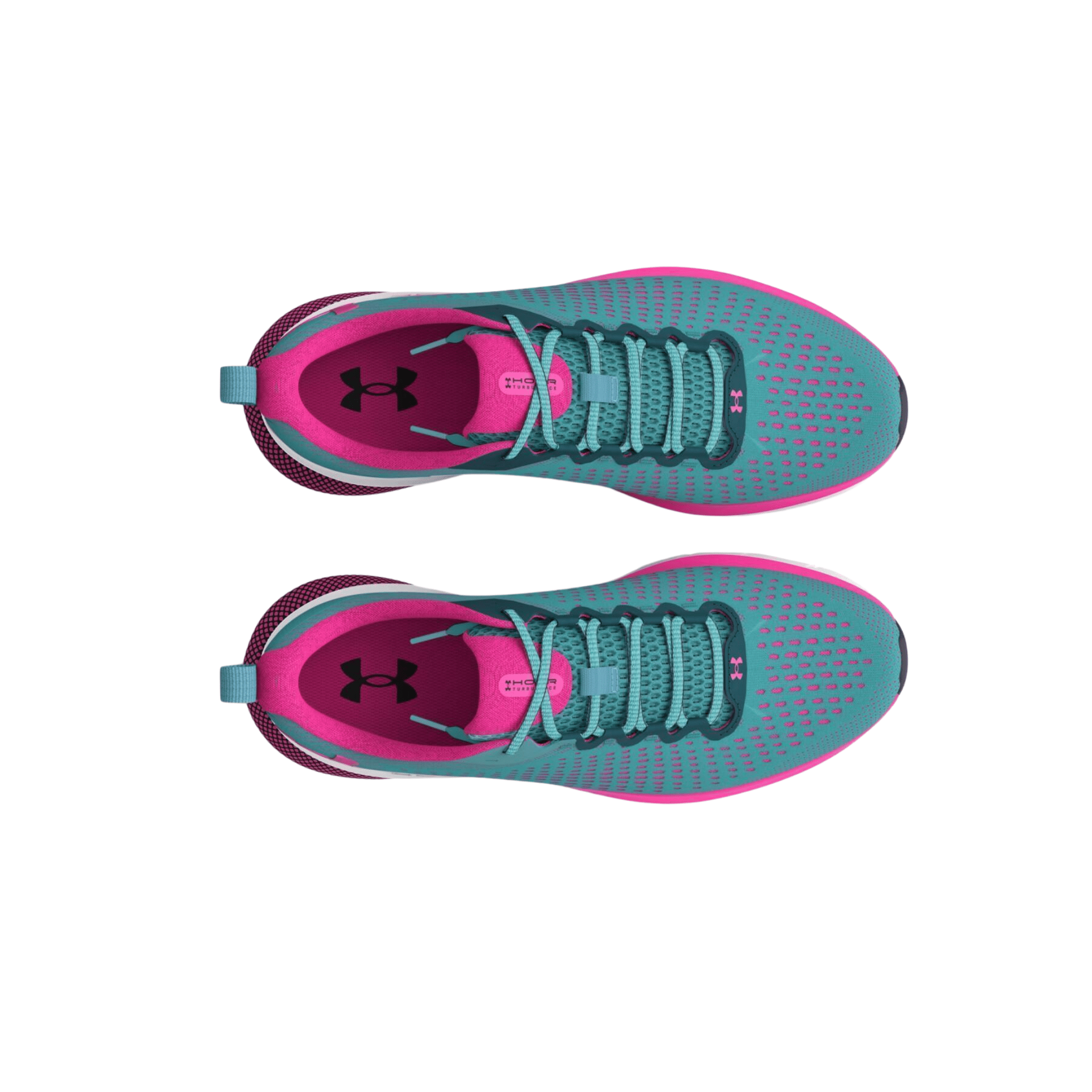 Under Armour Women's HOVR Turbulence Running Shoes - Still Water/Rebel Pink by Lenny's Shoe & Apparel