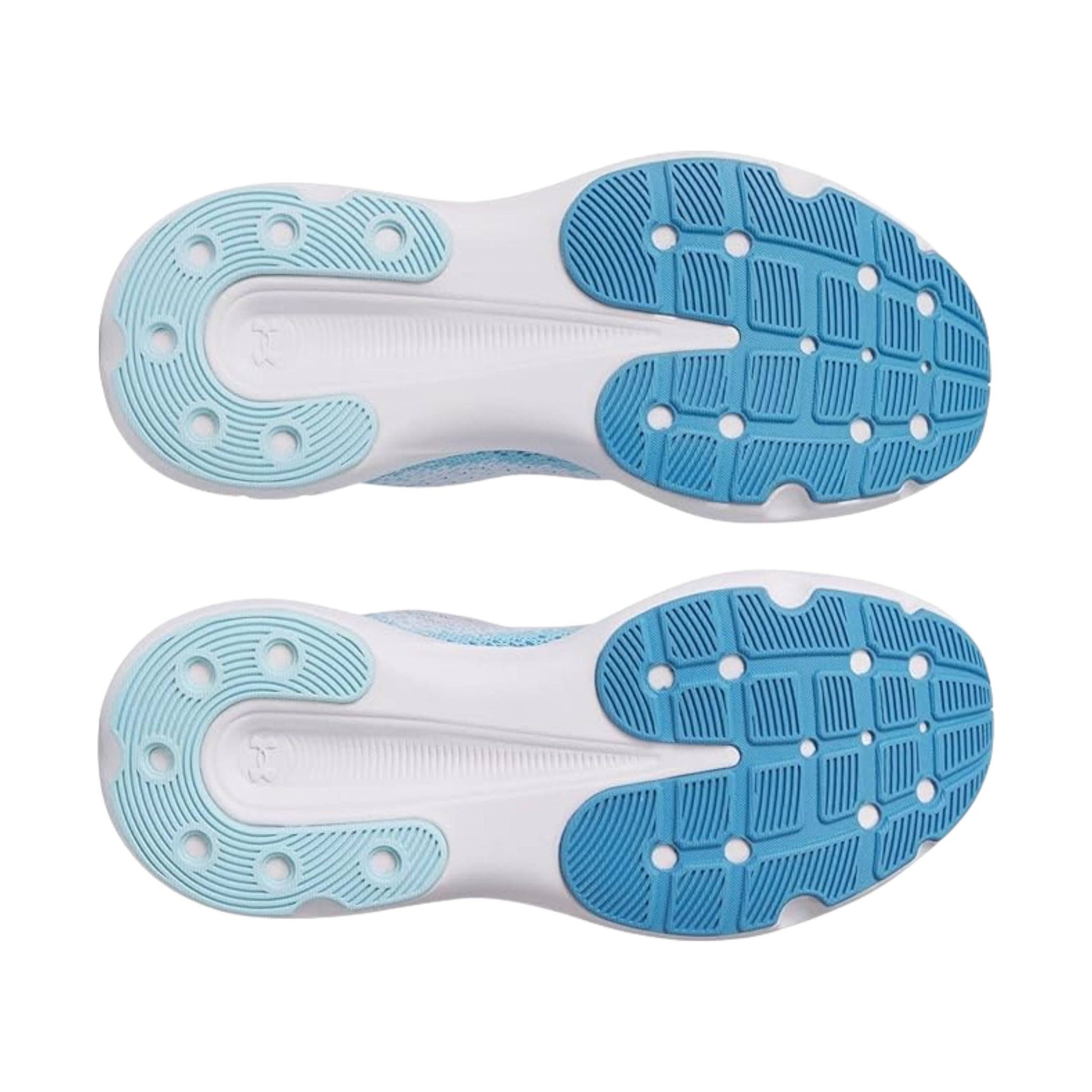 Under Armour Women's Infinite Running Shoes - White/Ether Blue/White by Lenny's Shoe & Apparel