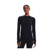 Under Armour Women's Packaged Base 2.0 Crew - Black by Lenny's Shoe & Apparel
