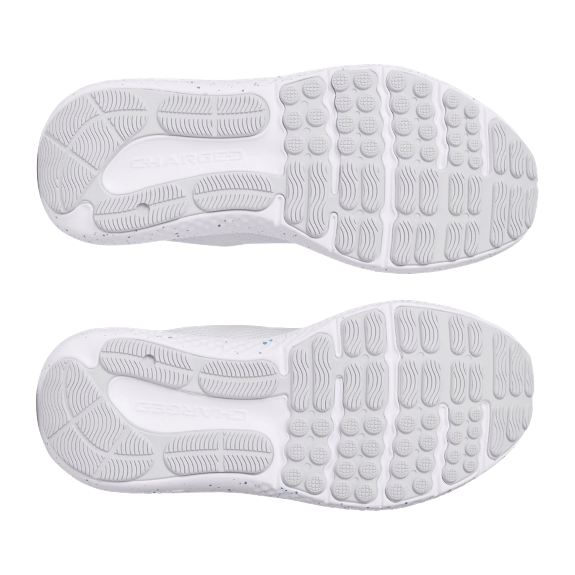 Under Armour Women's Surge 4 Running Shoes - Distant Gray/Halo Gray/Ether Blue by Lenny's Shoe & Apparel
