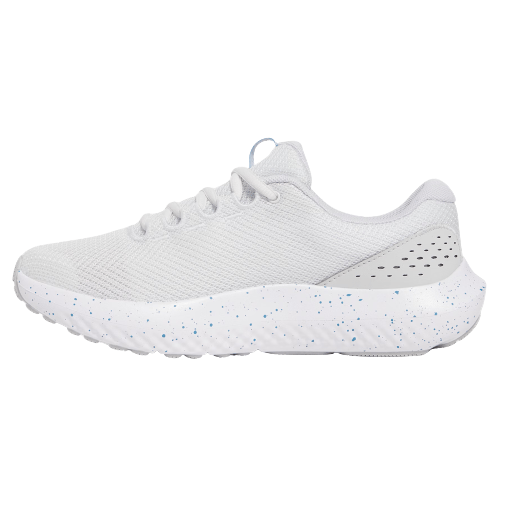 Under Armour Women's Surge 4 Running Shoes - Distant Gray/Halo Gray/Ether Blue by Lenny's Shoe & Apparel
