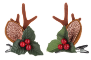 Tis the Season Hair Clips - Rose Gold