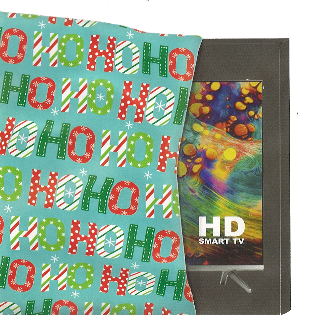 Massive TV or Bike Gift Bag - Ho Ho  Ho