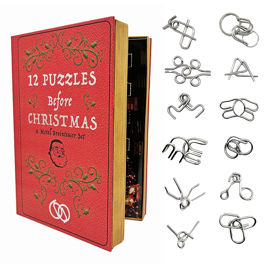 12 Puzzles Before Christmas Advent Book