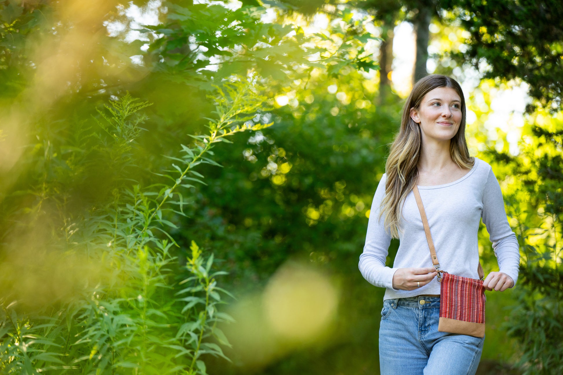 Himal Driftwood Crossbody Bag - 137 Raspberry by US Sherpa