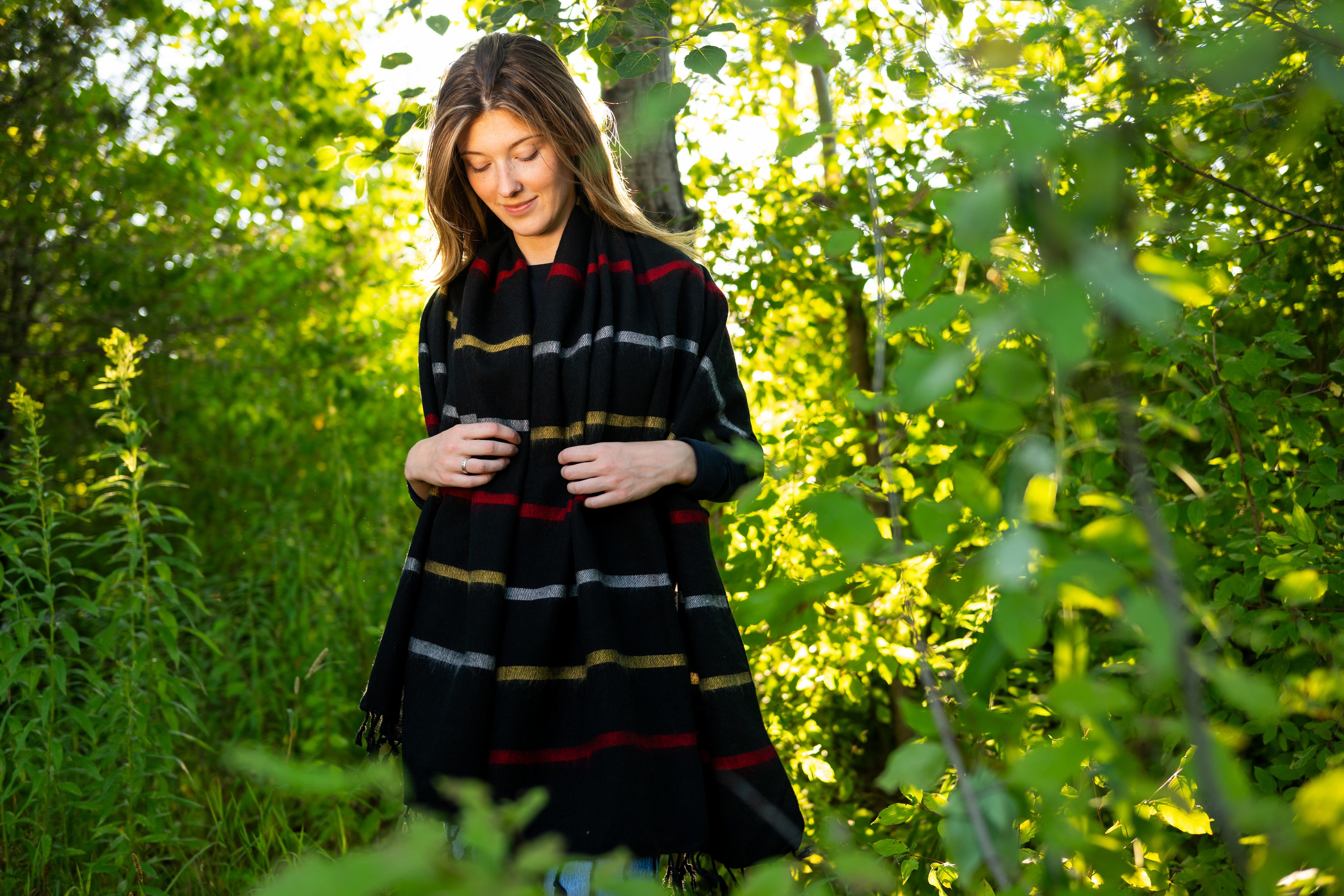 Lobuche Yak Shawl | Vivid