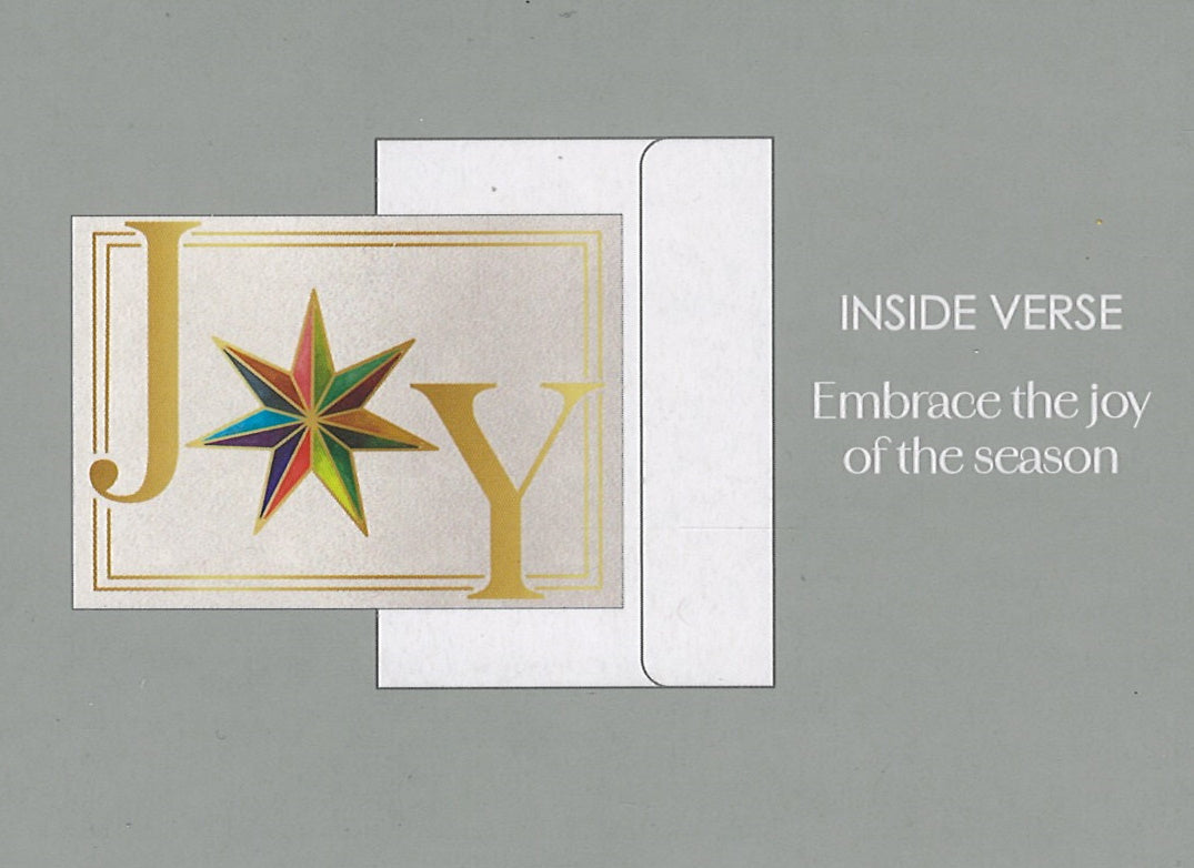 Religious Favorites Christmas Card Set - Joy
