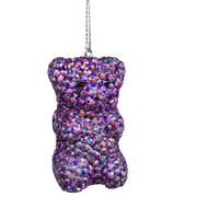 Bedazzled Gummy Bear Ornament - Sweet and Sparkly