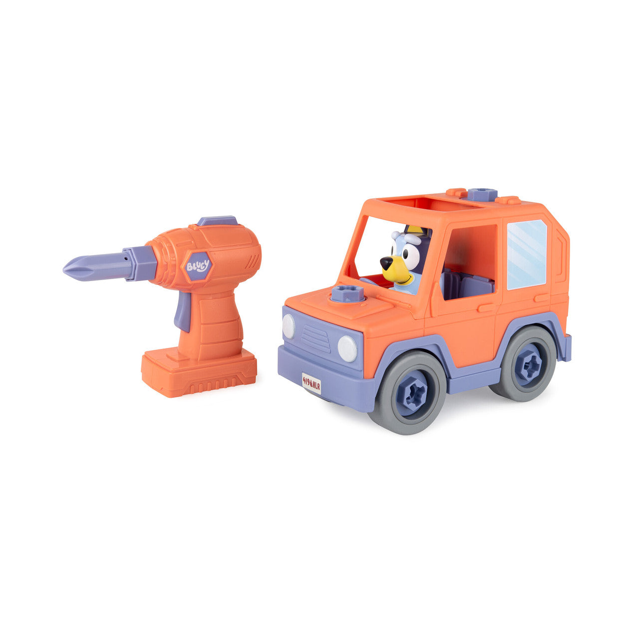 Build-A-Buddy™ Bluey Motorized Car with Drill